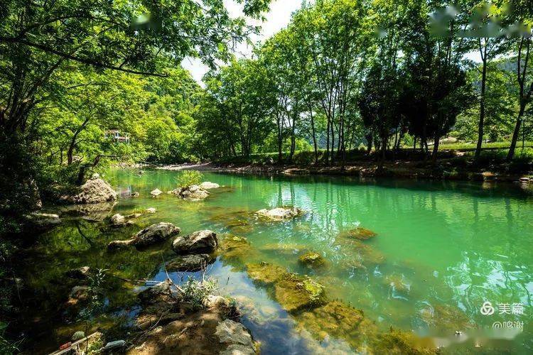 勉县龙湾景区看一眼就会着迷的地方