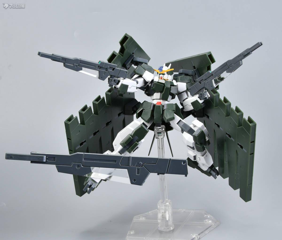 78官测:万代 网限 hgoo 狱天使高达(最终决战式样)_补色_导弹_步枪