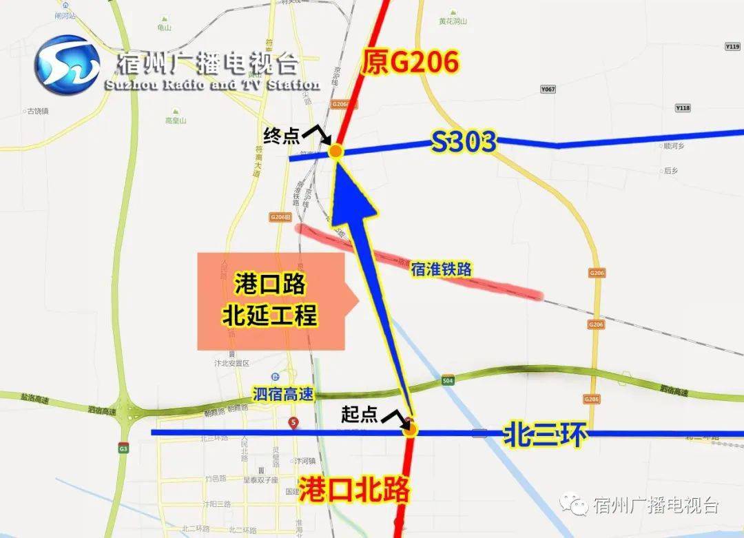 宿州"北扩"未来可期_港口路_交叉处_工程