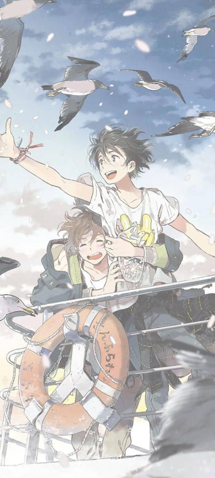 《海边的异邦人》手机壁纸 :你是年少的欢喜_动漫_公众_头像