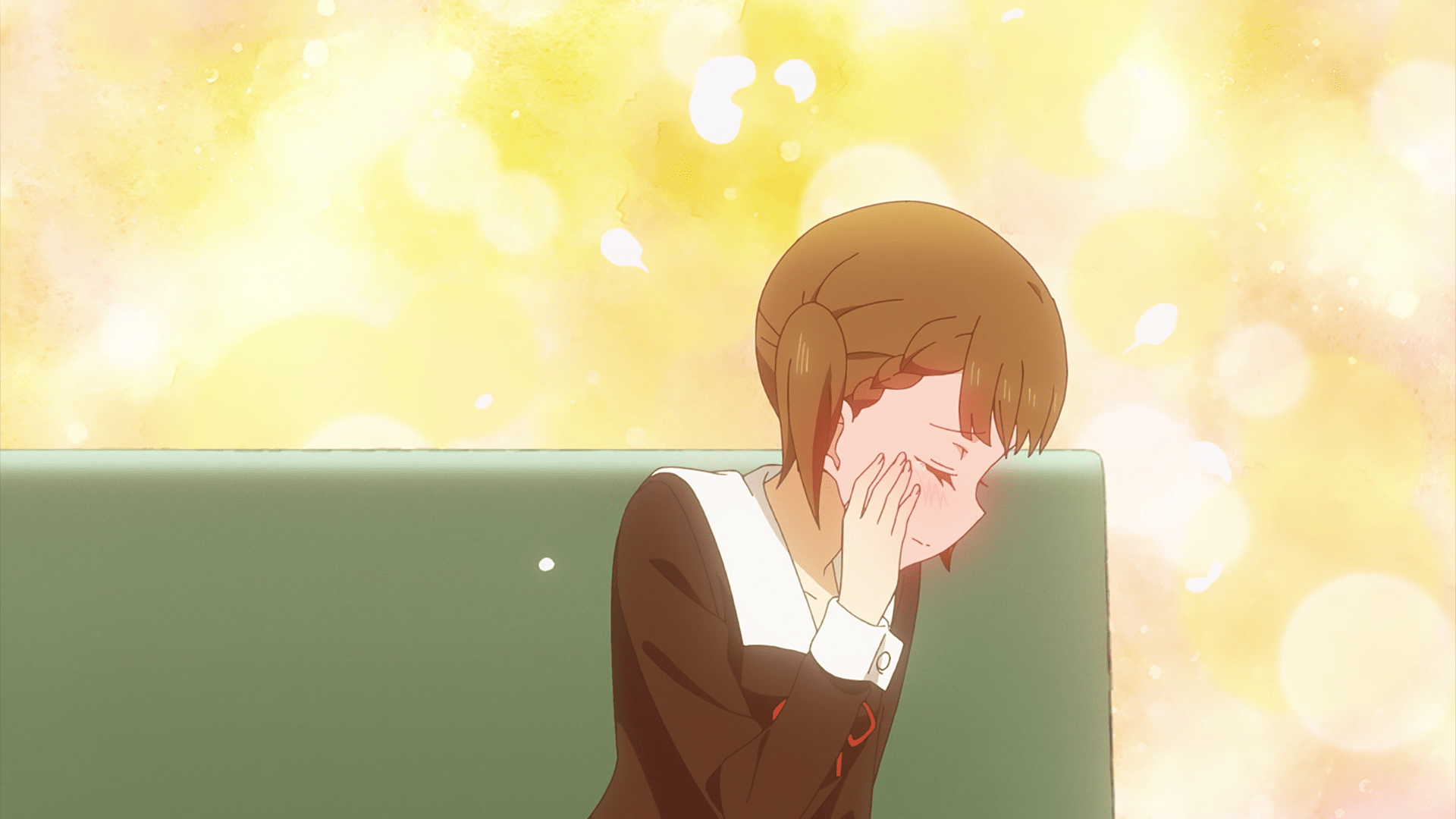 辉夜大小姐第三季看到这么可爱的四条真妃又可以迫害她了