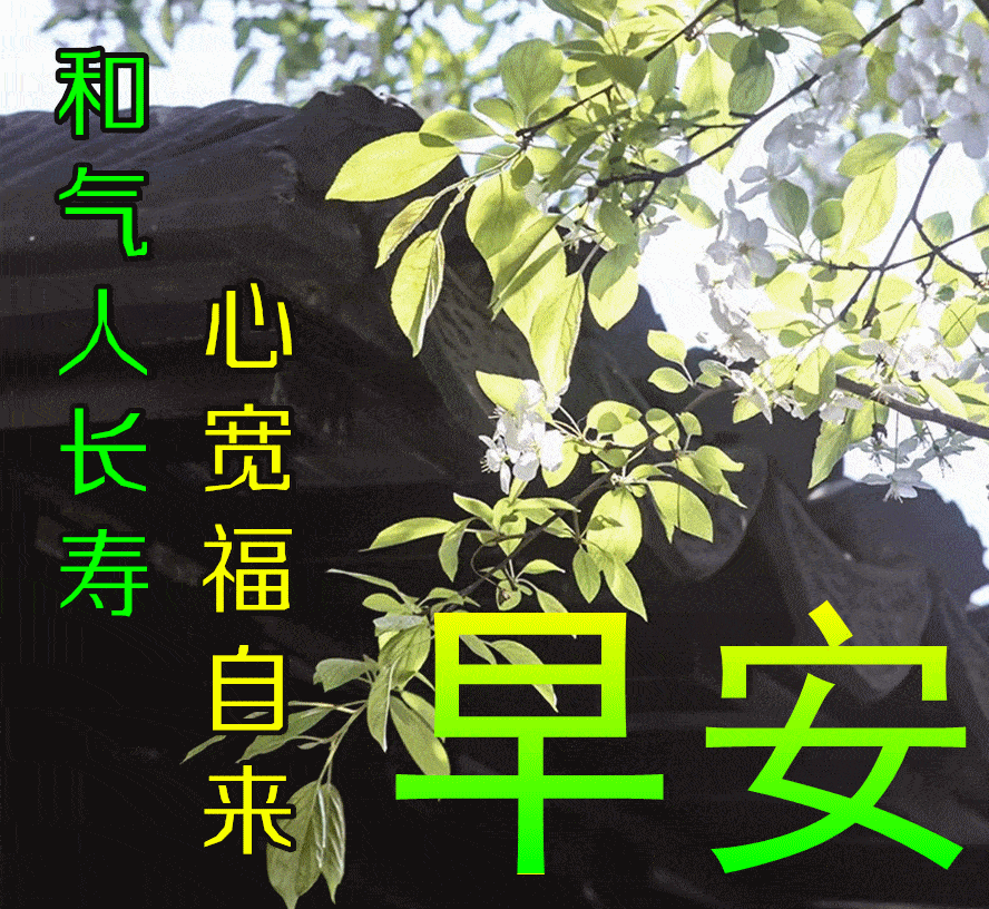 4月28日早上好祝福语图片大全问候动态表情图片大全