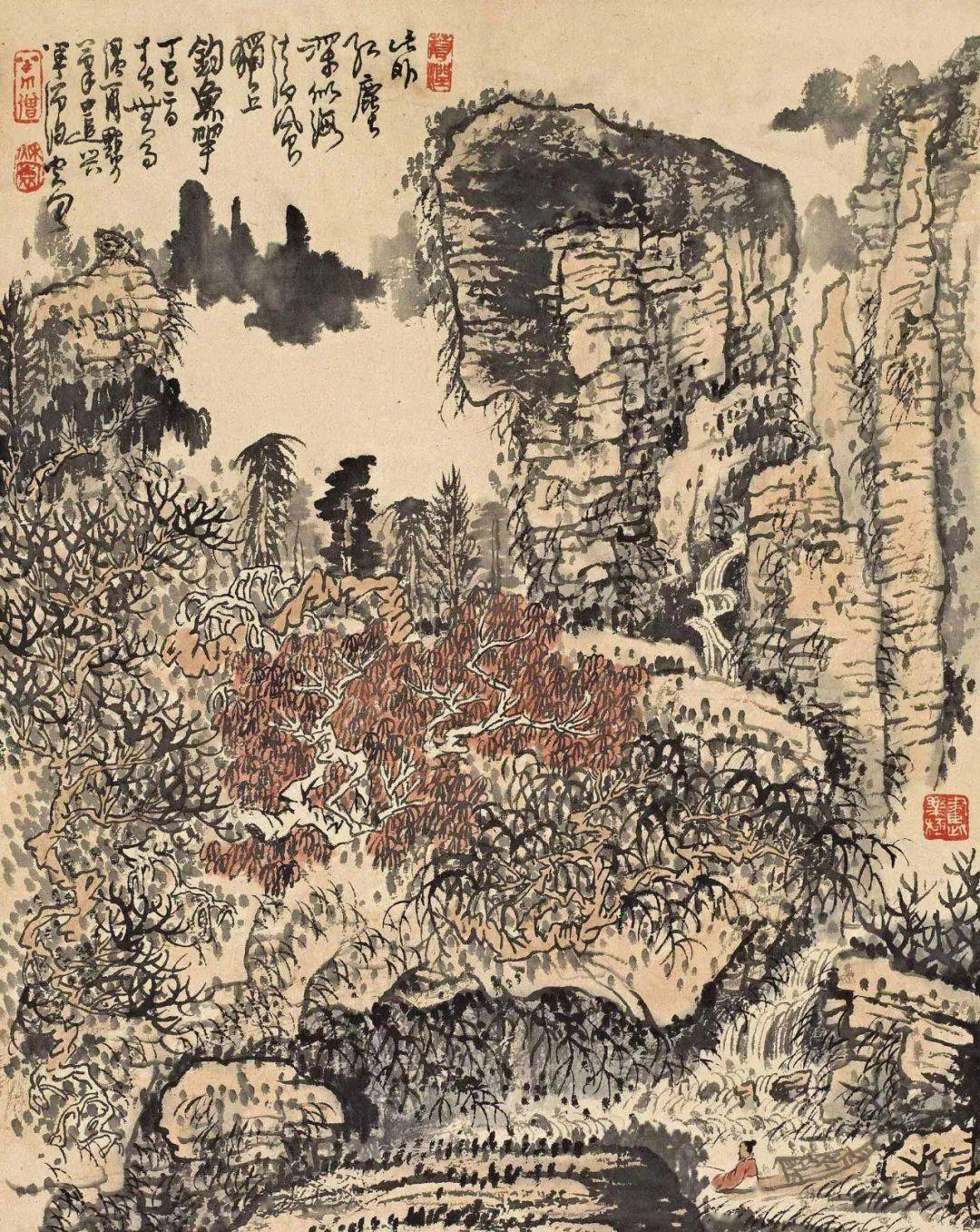 黄秋园山水:苍苍茫茫,烟云满纸_波罗蜜_作品_先生
