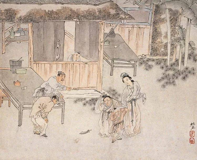 苏六朋清朝都市百姓的市井生活80幅