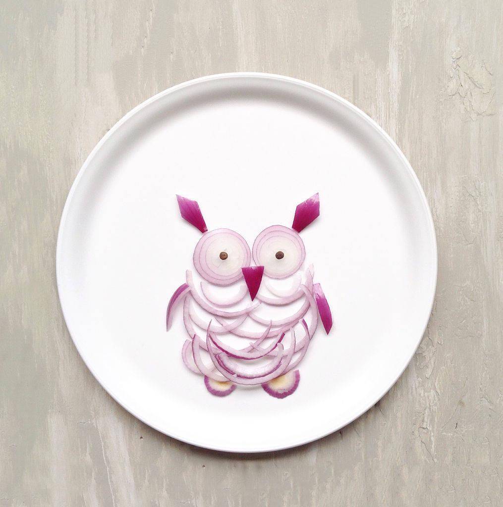 来看看蔬菜如何摇身一变成为艺术品!有了