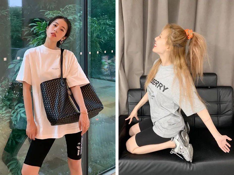 bra+运动裤=夏季“王炸组合”！又飒又欲，简直A爆了！_束脚_女性_身材