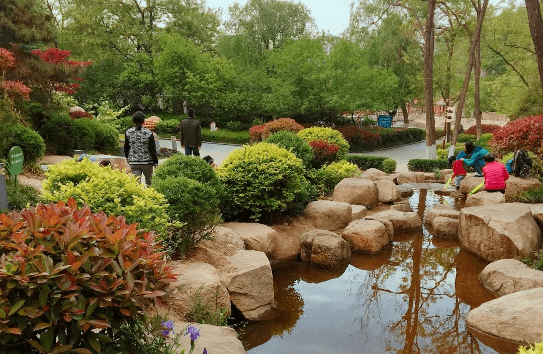 嘉定山公園位於青島市市北區中部, 原名大山,綿延8座山頭,主峰海拔112