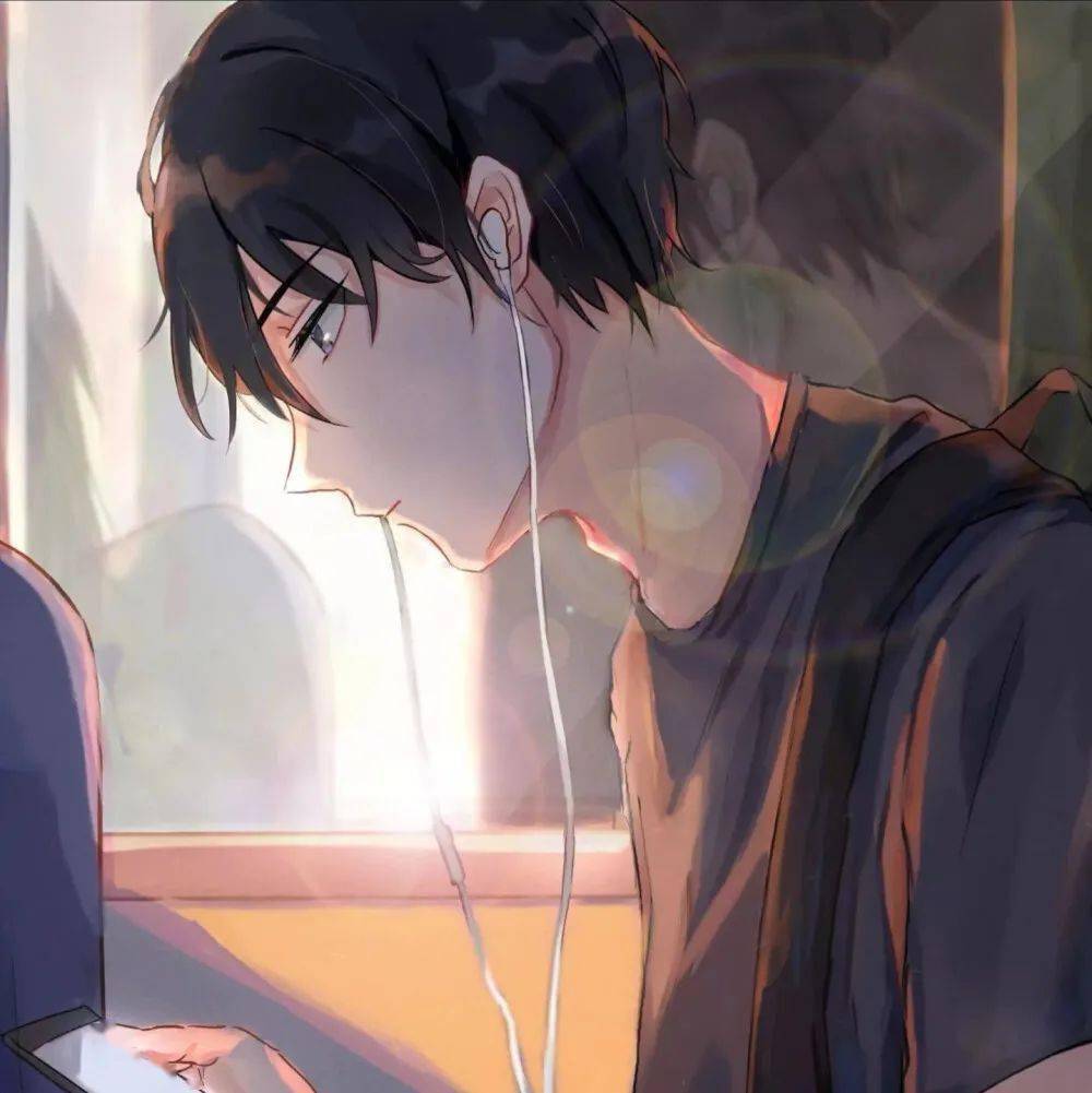 动漫男头丧到极致