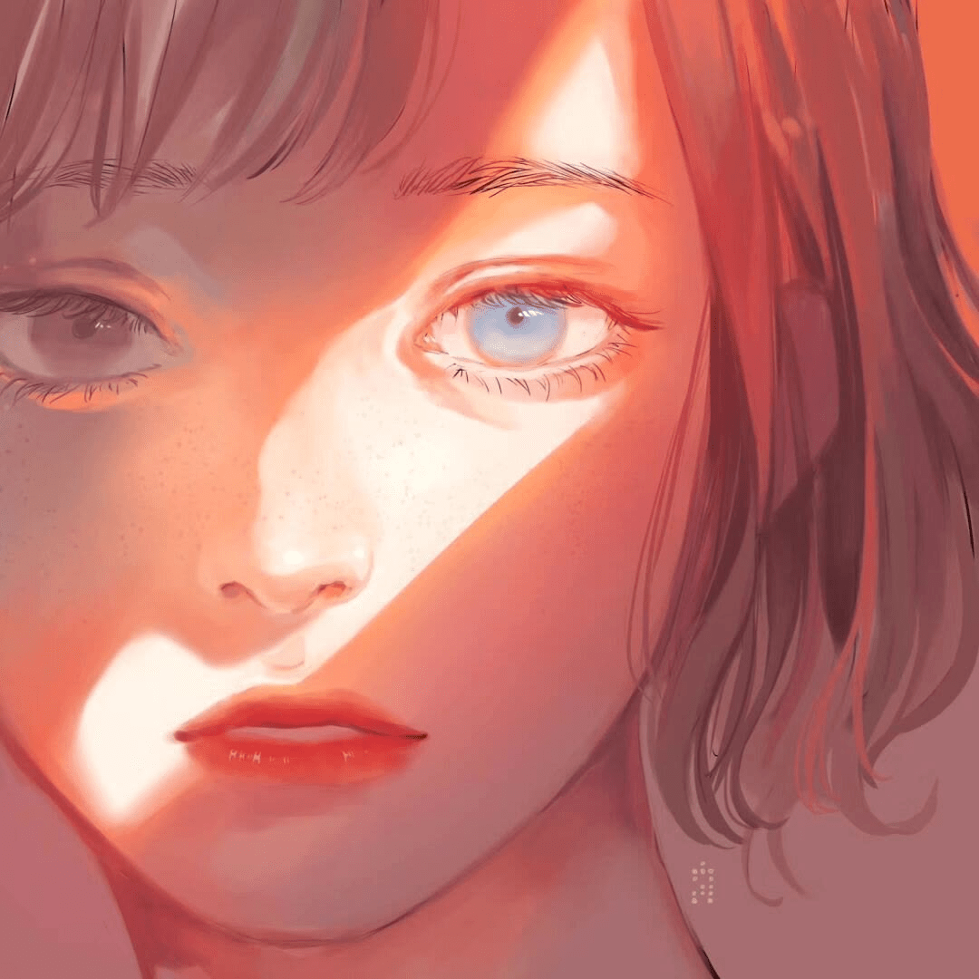 动漫女头 眼里有光_wi-fi_图文_图片