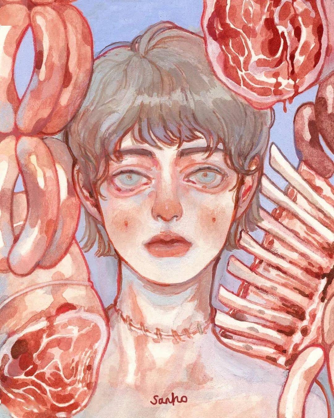 811163 kim sanho 花色 血色 少年色_漫画家_college_art