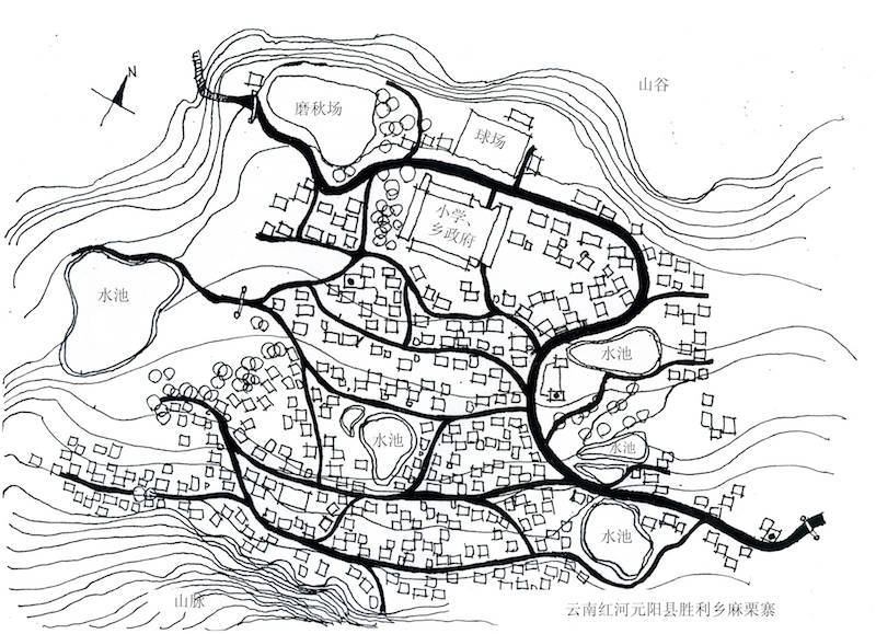 部分看到本土传统聚落中 的"磁体"与"磁性空间"的演化及其与家园建构