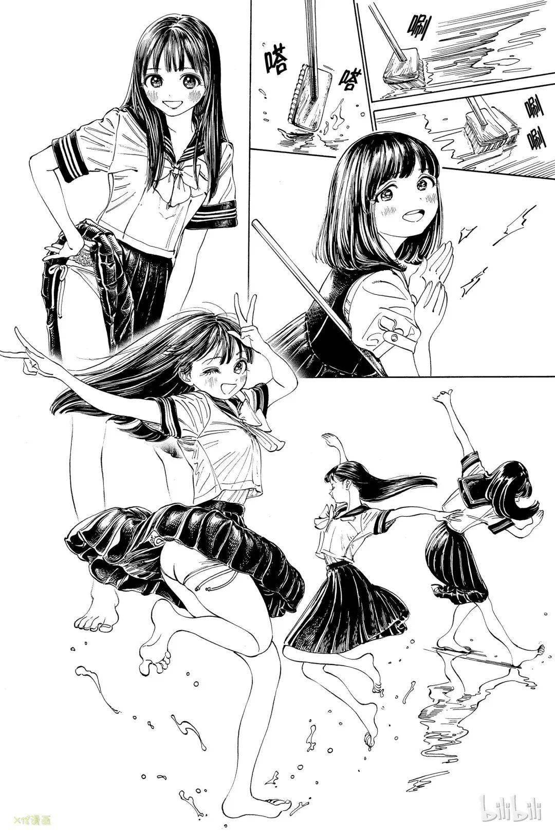 这么美的水手服少女却也涉嫌软色情