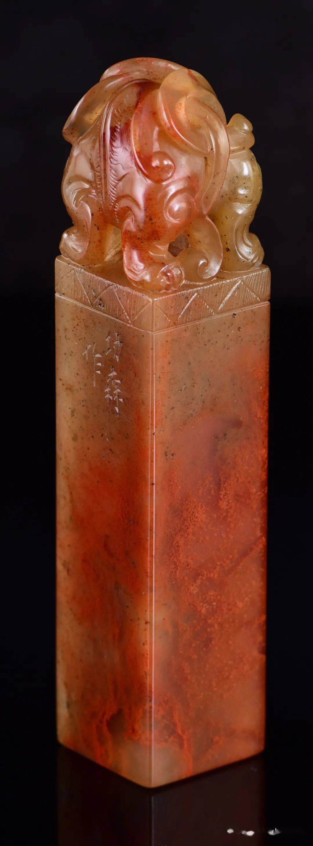 3cmno5,水洞高山瑞兽钮章作者简介:李在栋福建古田人,工艺美术师,1991