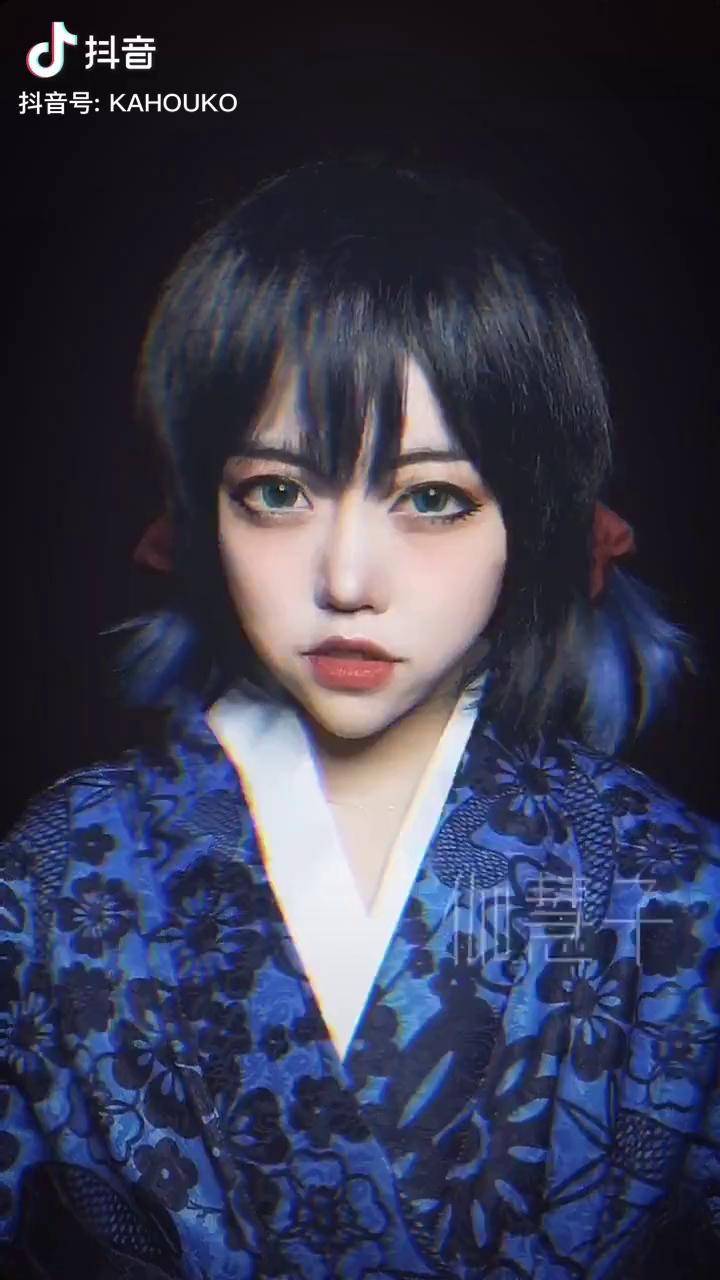 鬼灭之刃嘴平伊之助猪突猛进充能计划cos