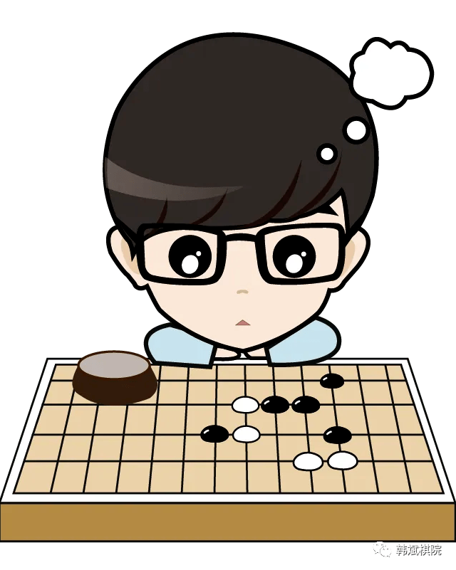 玩五子棋简笔画图片