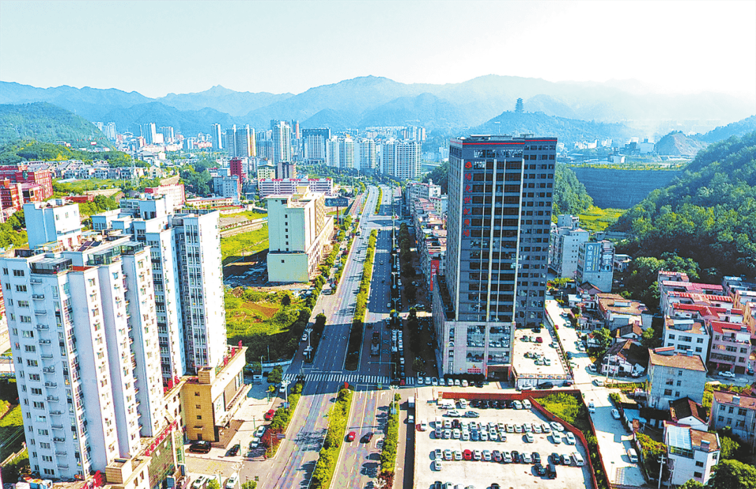 精致小城入画来_商南县_城市_城关街道