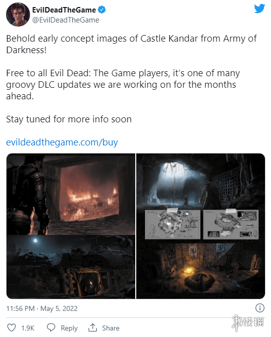 EvilDeadTheGame on X: Behold early concept images of Castle Kandar from  Army of Darkness! Free to all Evil Dead: The Game players, it's one of many  groovy DLC updates we are working