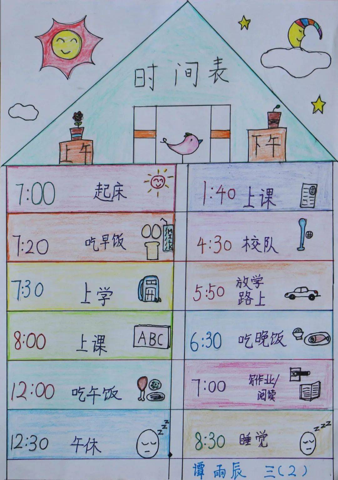 休息,娱乐时间,屏蔽电子产品的干扰,按照日程表安排每日的生活学习