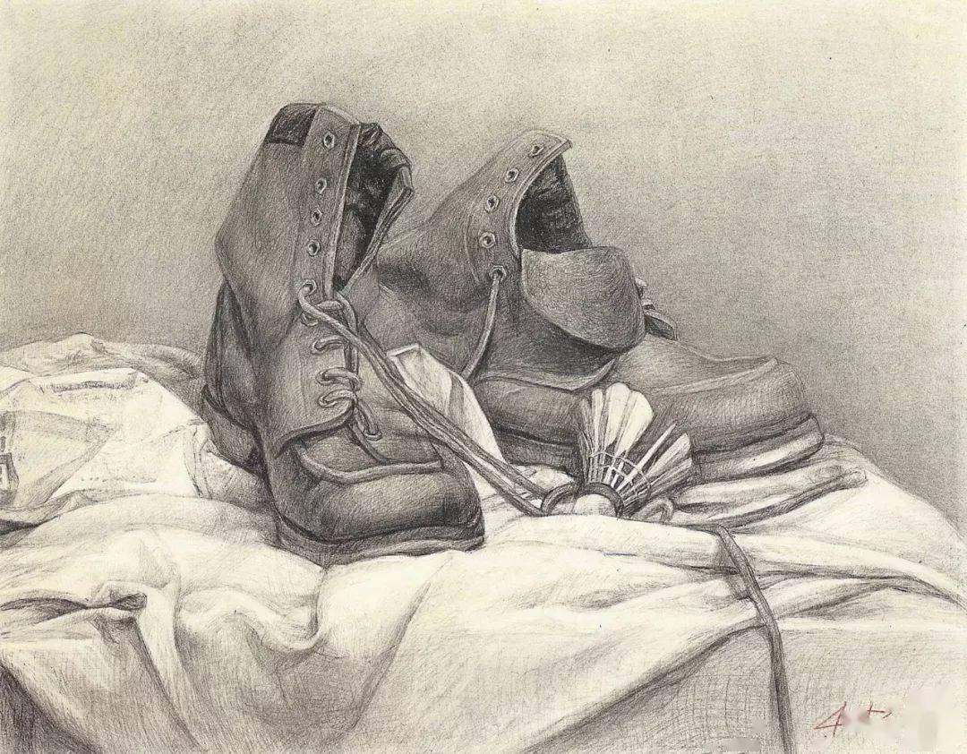 朴素的素描本质央美老素描