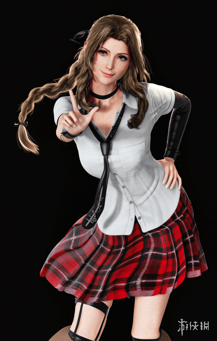 制服太可爱ff7re爱丽丝玛丽萝丝服装mod