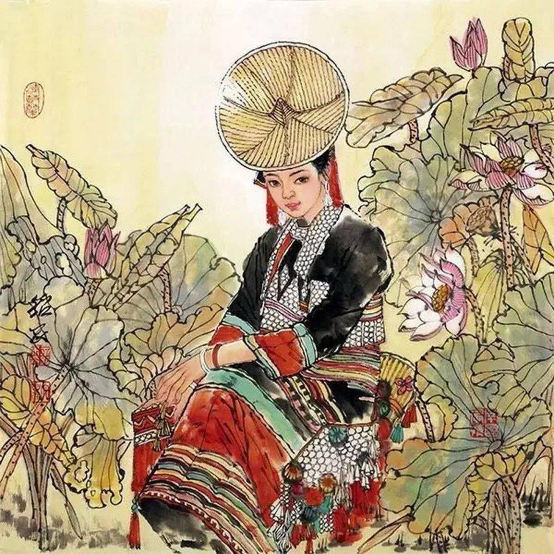 绚烂归于天然辛绍民人物画