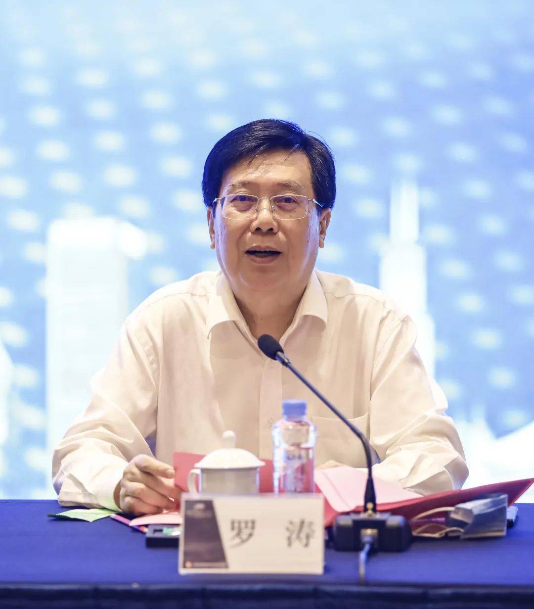 罗涛主持会议会上,中国进出口银行广西区分行,中国工商银行广西区分行