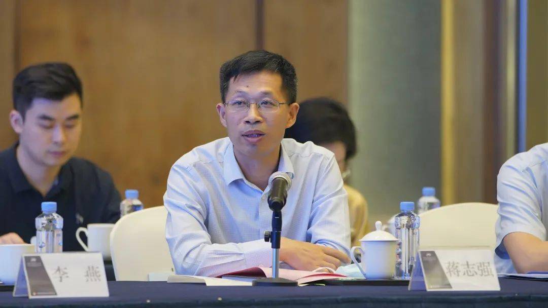 中国农业发展银行广西区分行党委委员,副行长蒋志强发言中国建设银行