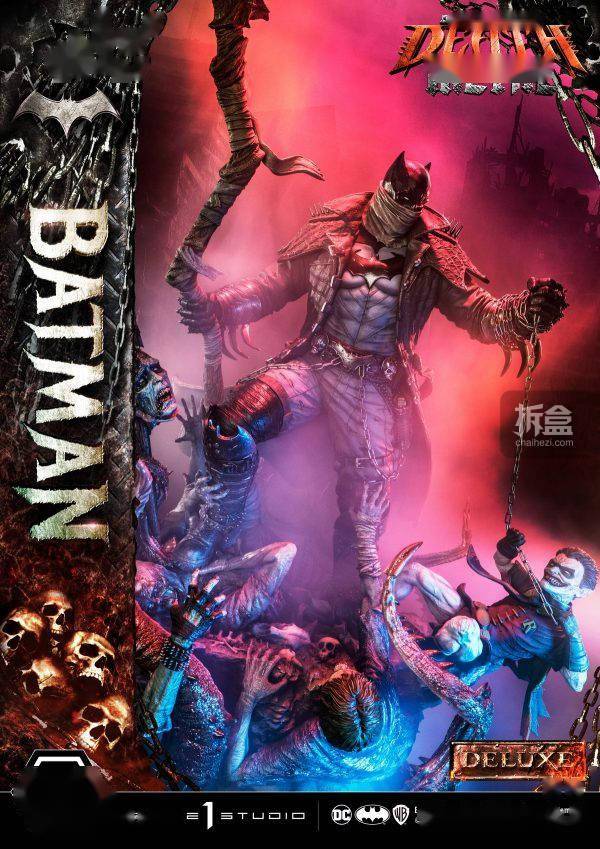 prime1studio13黑暗之夜死亡金属–蝙蝠侠雕像