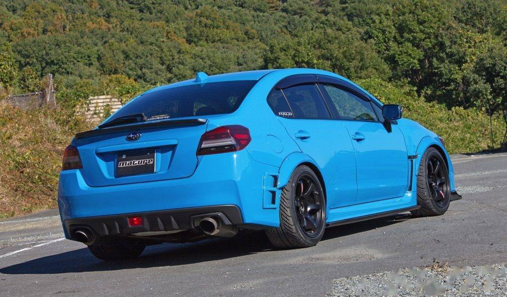 11代斯巴鲁sti不走寻常路不跑赛道就爱飘移