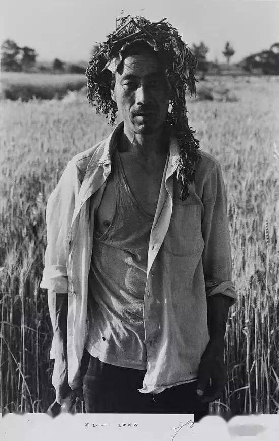 已故纪实摄影家凤翔乡党侯登科的麦客