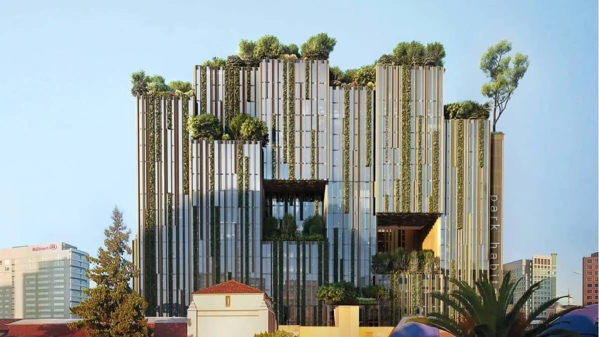 建筑大神隈研吾新作来了,现在流行把森林,峡谷,农场搬进办公楼