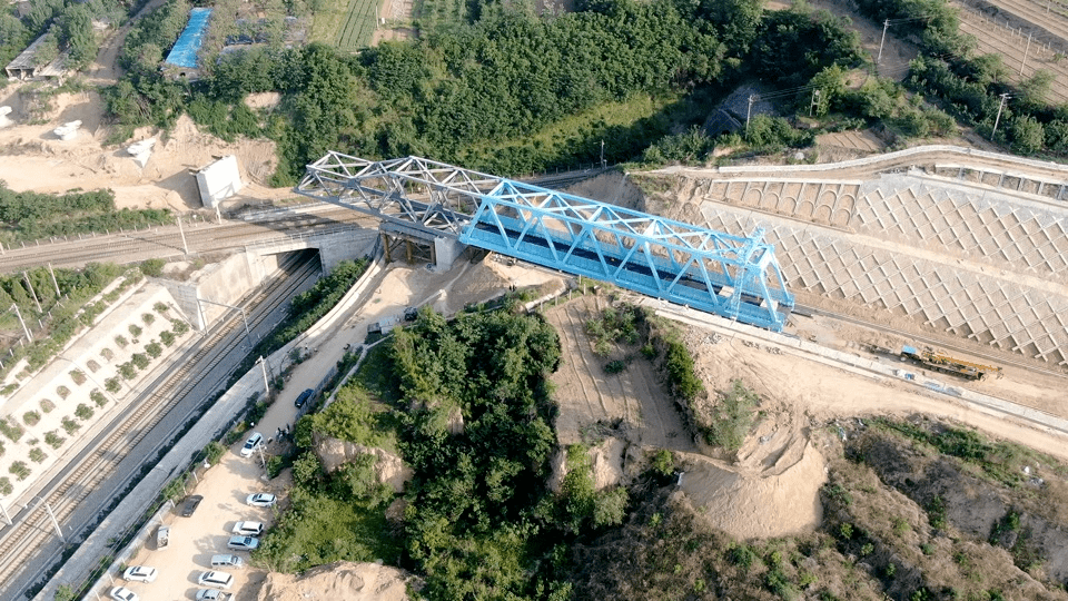 大橋頂推 隧道貫通|浩吉鐵路張家灣聯絡線兩大節點同日突破_施工_營業