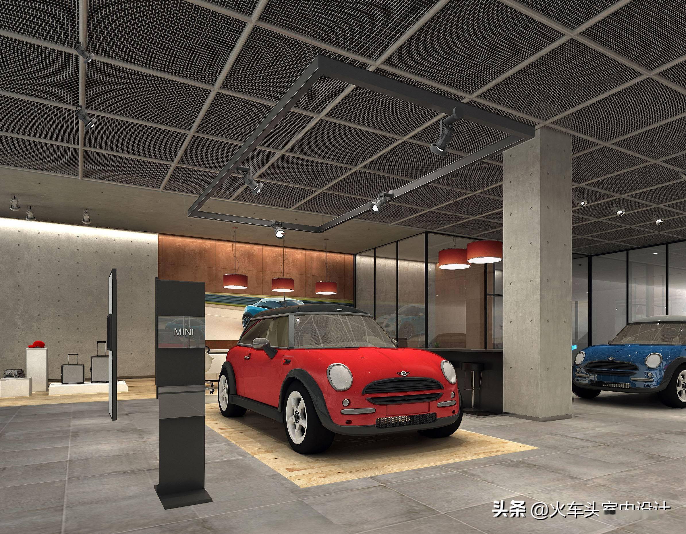 汽车展厅施工图纸6套新能源汽车体验店汽车4s店_搜狐汽车_搜狐网