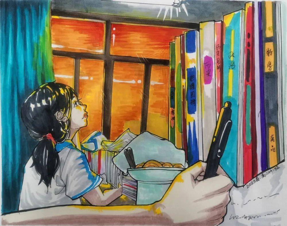 这是一场华中学子的"画式"告白_青春_地方_教室