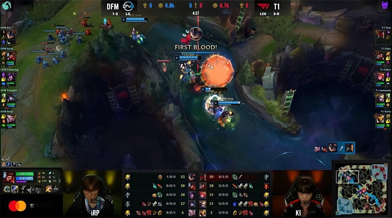 lolmsifaker佐伊灵动poke打穿中路t1强势双杀dfm解锁四连胜