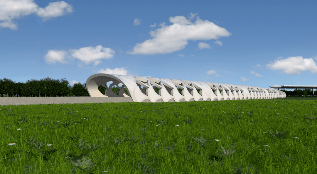 重磅两港快线东大公路站巨轮远航意象设计效果出炉