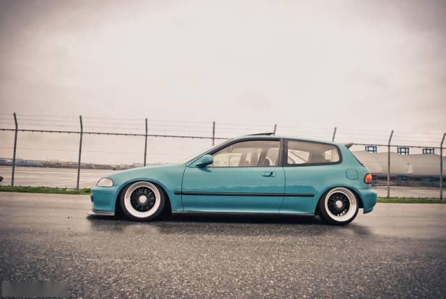 头文字d中唯一的前驱性能车本田思域eg6改装欣赏