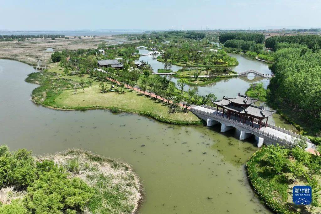 【五湖风采】鸟瞰漳泽湖_山西省长治市_工作_公园