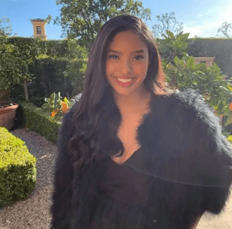 谷爱凌同框科比大女儿青蛙公主长裤显干练娜塔莉亚魅力十足