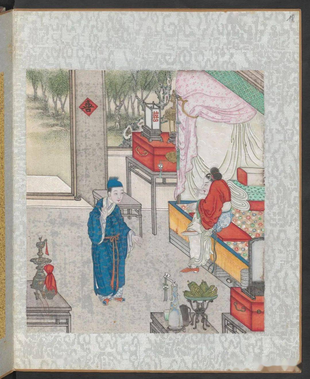 清代绘本《聊斋全图》中