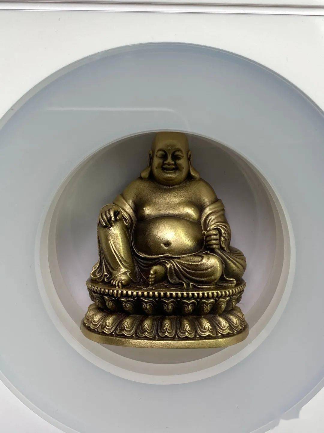 弥勒佛古铜佛牌!ngc封装_发行量_钱币_中国