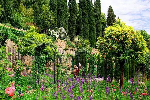 阿尔罕布拉宫的花园