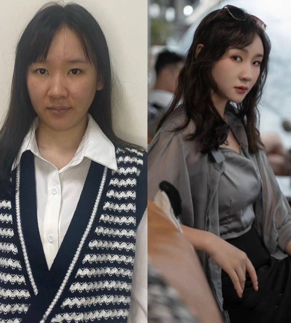 素人改造前后对比图造型师堪比整容师你还敢不好好打扮吗