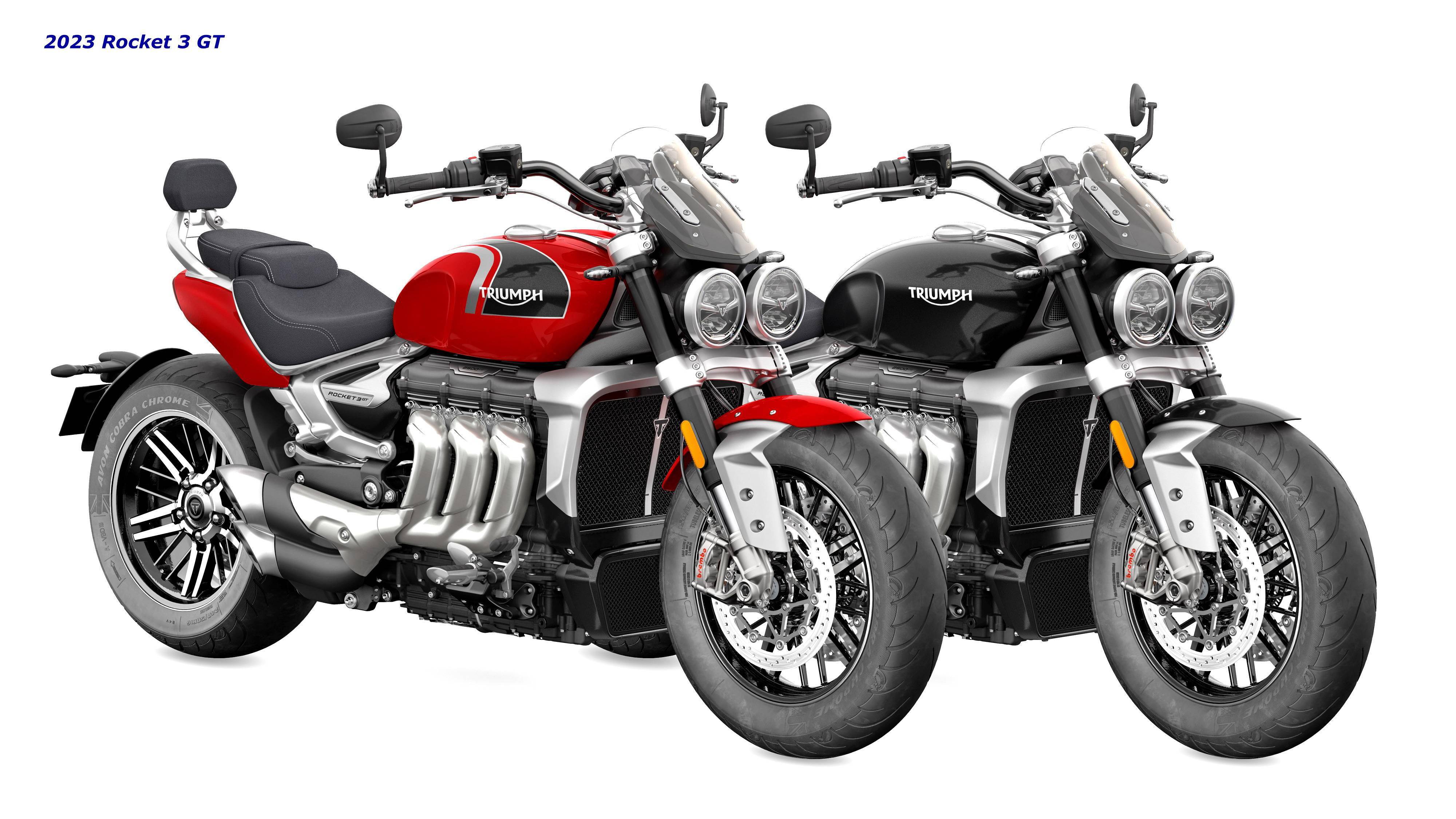 triumph凯旋摩托发布六个2023新图案车型