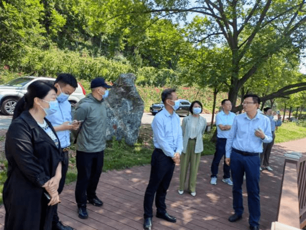 博望区副区长汪轶一行来含调研文旅工作