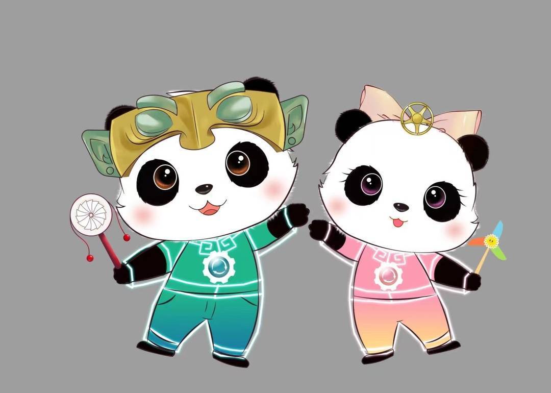 2022世界清洁能源装备大会倒计时100天吉祥物清清源源亮相