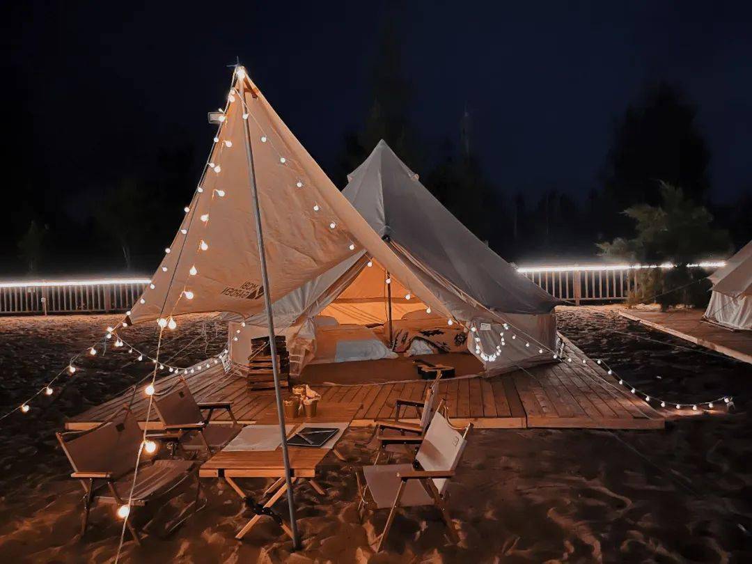 海边露营|西涌沙滩轻奢星空露营,快带上家人/朋友get海上日出日落!