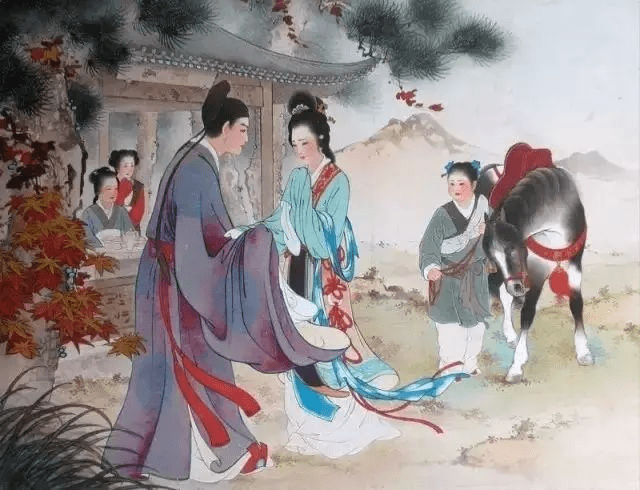 中国古代八大爱情故事，每一个都是千古绝唱！_崔莺莺_牛郎织女_梁山伯