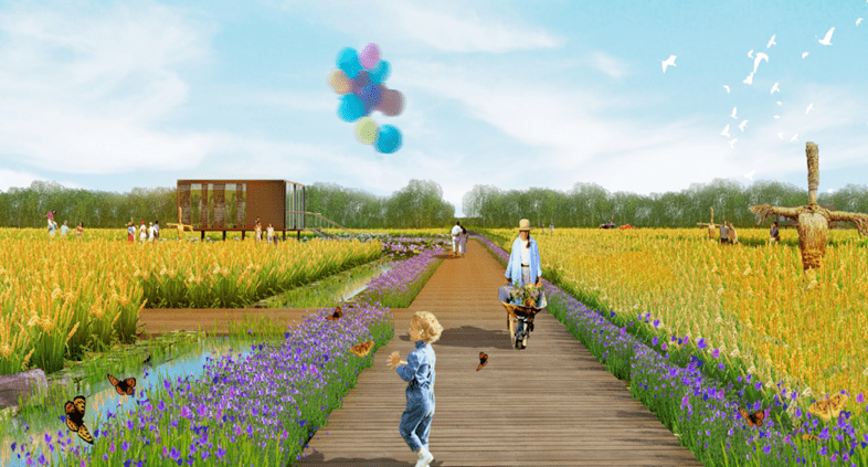 休闲观光农业区(效果图)▲度假酒店(效果图)看了推介,你是否也期待