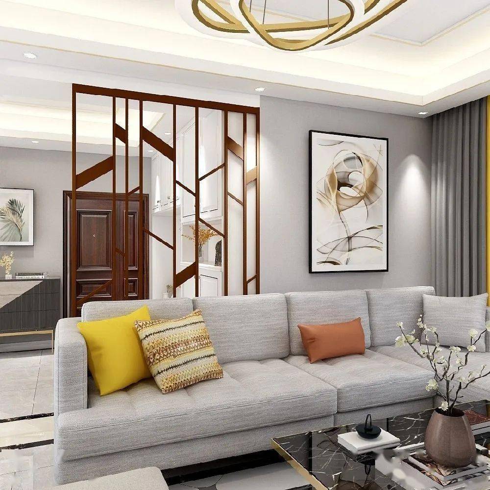 横厅沙发怎么摆,5种沙发摆放方式,让你有个宽敞舒适的会客厅_装修